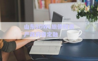 山東SDWL旅債權資產(chǎn)政府債定融