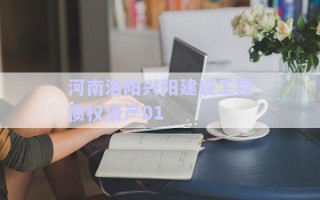 河南洛陽興陽建設工程債權資產01